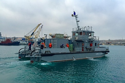 Выполнен госконтракт на поставку серии многофункциональных модульных катеров проекта 23370