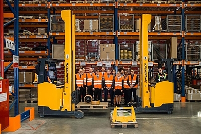 Новый склад запчастей Jungheinrich открыт в России