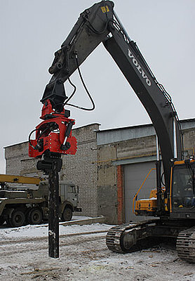 Вибропогружатель Impulse VP350R — выбор нашего Партнера