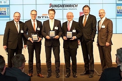 Jungheinrich завоевал награду на премии «Лучший логистический бренд 2016»