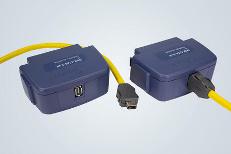 Контрольный переходник с соединителем ix Industrial® Ethernet для FLUKE DSX CableAnalyzer™