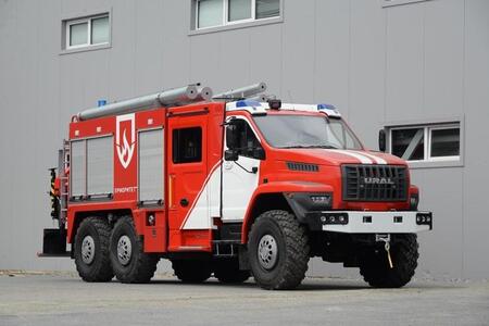 Новые модели спецтехники на базе шасси «Урал NEXT» для МЧС