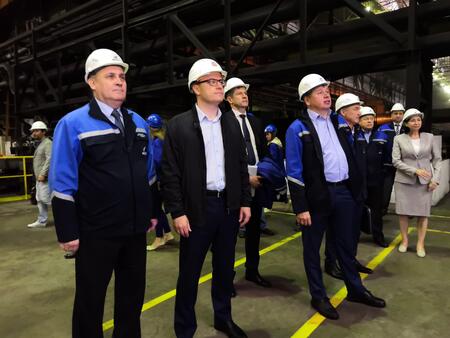 Губернатор Челябинской области посетил Завод «Уральская кузница»