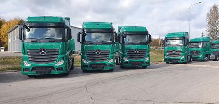 52 тягача Mercedes-Benz российской сборки для компании «ИТЕКО»