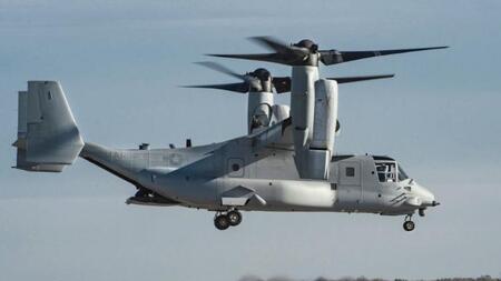 Корпус морской пехоты США получил первый MV-22 Osprey, модернизированный до нового стандарта