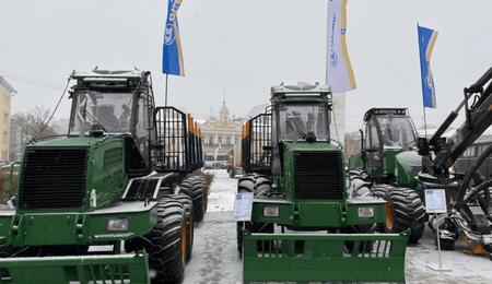Решения IVECO для лесозаготовительной отрасли были представлены на выставке «Российский лес - 2019»