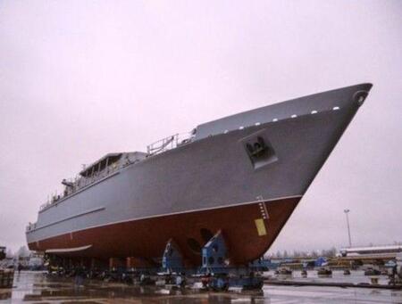 Новейший корабль противоминной обороны из стеклопластика готов к испытаниям