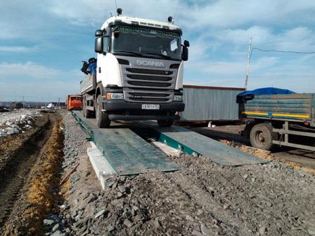Автомобильные весы для собственных нужд предприятия 