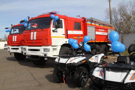 Спецтехника КАМАЗа поможет в чрезвычайных ситуациях
