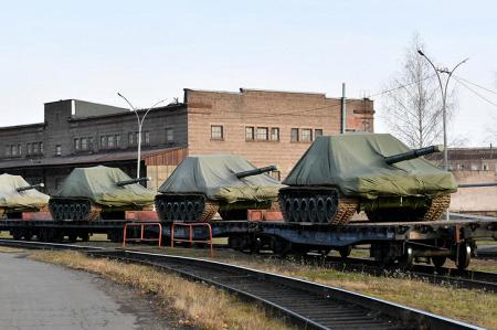 Уралвагонзавод поставил Минобороны России модернизированные танки Т-72Б3