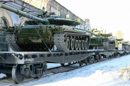 Омсктрансмаш отправил в российские войска танки Т-80БВМ