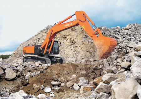 Российский завод Hitachi начинает производство  экскаватора ZX400LCH-5G