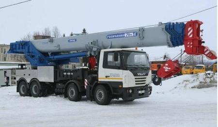 «Галичский автокрановый завод» выпустил новый автокран