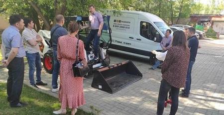 Обучение для сотрудников «НАК Машинери» и дилеров Bobcat в Екатеринбурге