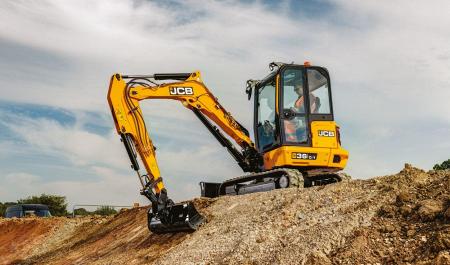 JCB выводит на рынок новые модели компактных экскаваторов