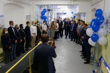 Учебная аудитория БЕЛАЗ открыта  в Уральском государственном горном университете