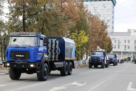 «Уралы» отправились по «Голубому коридору»