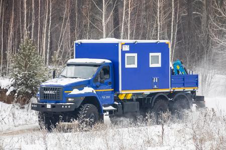 ПАРМ на шасси «Урал» незаменим в полевых условиях