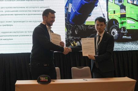 На заводе «ТК Лифт» начнется выпуск ломовозов и мультилифтов на шасси FAW