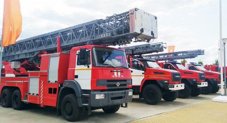 АЗ «УРАЛ» впервые представляет пожарный автомобиль на шасси «Урал С35510»
