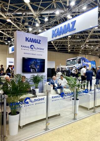 «КАМАЗ-ЛИЗИНГ» НА ВЫСТАВКЕ «КОМТРАНС-2023»