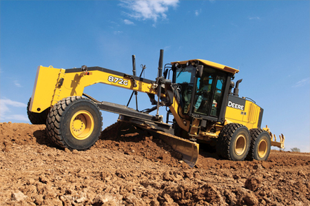 Впервые строительная техника John Deere будет поставляться в Россию