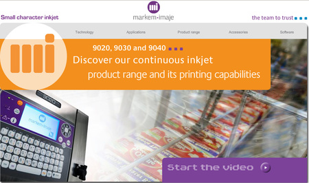 Новый вебсайт о каплеструйных принтерах