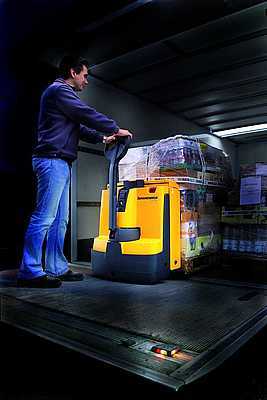 Новая версия электрической тележки Jungheinrich с пониженной шумоотдачей