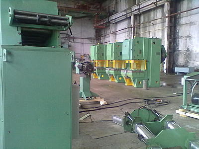 Отгружен 10 автоматический комплекс штамповки в 2011г