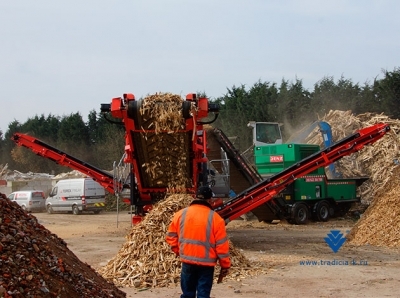 Дробильно-сортировочные комплексы Terex Finlay при переработке мусора и строительных отходов
