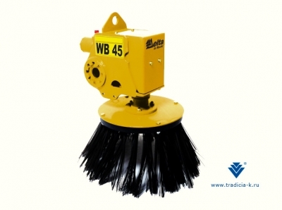 Щетка навесная гидравлическая с металлической щетиной Delta WB45