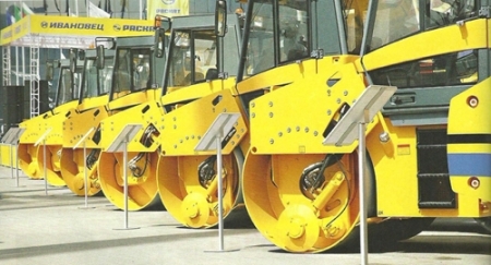 Популярность дорожной техники 