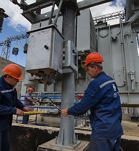 Второй силовой трансформатор установлен на подстанции 