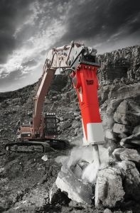 Sandvik Construction оснастил гидромолот Rammer 2577 индикатором Ramdata II