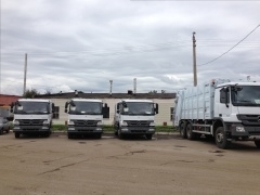 Современные мусоровозы пополнили парк городской уборочной техники Тулы.