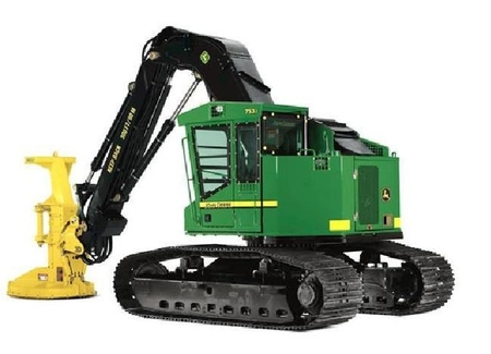 John Deere представляет в России новые валочно-пакетирующие машины