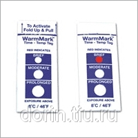 Индикатор одноразовый повышения температуры Воммарк +8