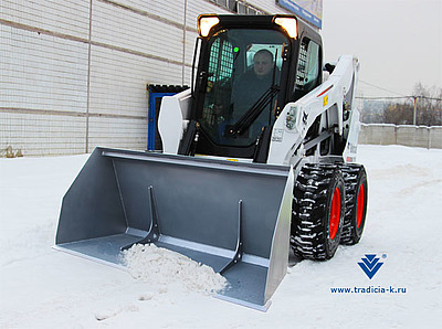 Новая продукция на складе! Ковши для снега на минипогрузчики!