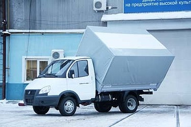 Компактный самосвал с тентом на базе ГАЗ-3302 «ГАЗель»