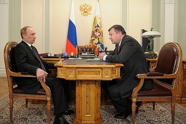 Встреча с председателем совета директоров компании «Трансмашхолдинг» Андреем Бокаревым