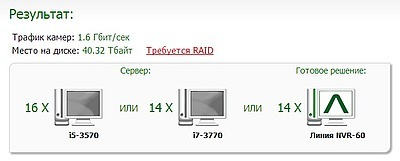 Новый онлайн- калькулятор для подбора системы ip-видеонаблюдения «Линия»