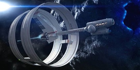 НАСА представило проект звездолёта, способного двигаться быстрее скорости света