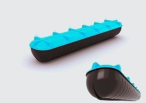 Понтоны из стеклопластика «Одиссей-6М»