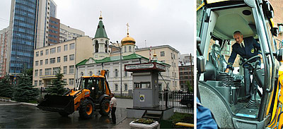 Отгрузка экскаватора-погрузчика JCB послужила началом сотрудничества