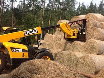 ДЕМО-ПОКАЗ ПОГРУЗЧИКА JCB 536-60 AGRI