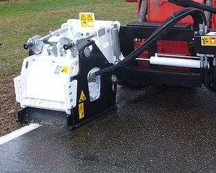 Удаление разметки дорожными фрезами Delta