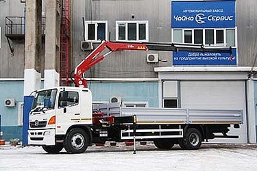 Надёжный кран AmcoVeba 115 3s на базе Hino-500