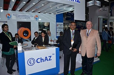 Комплектующие к ходовым системам ЧАЗ ТМ презентовали на bC India 2014