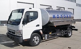 МОЛОКОВОЗ на базе MITSUBISHI FUSO