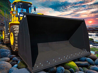 Изготовлен ковш для фронтального погрузчика Komatsu